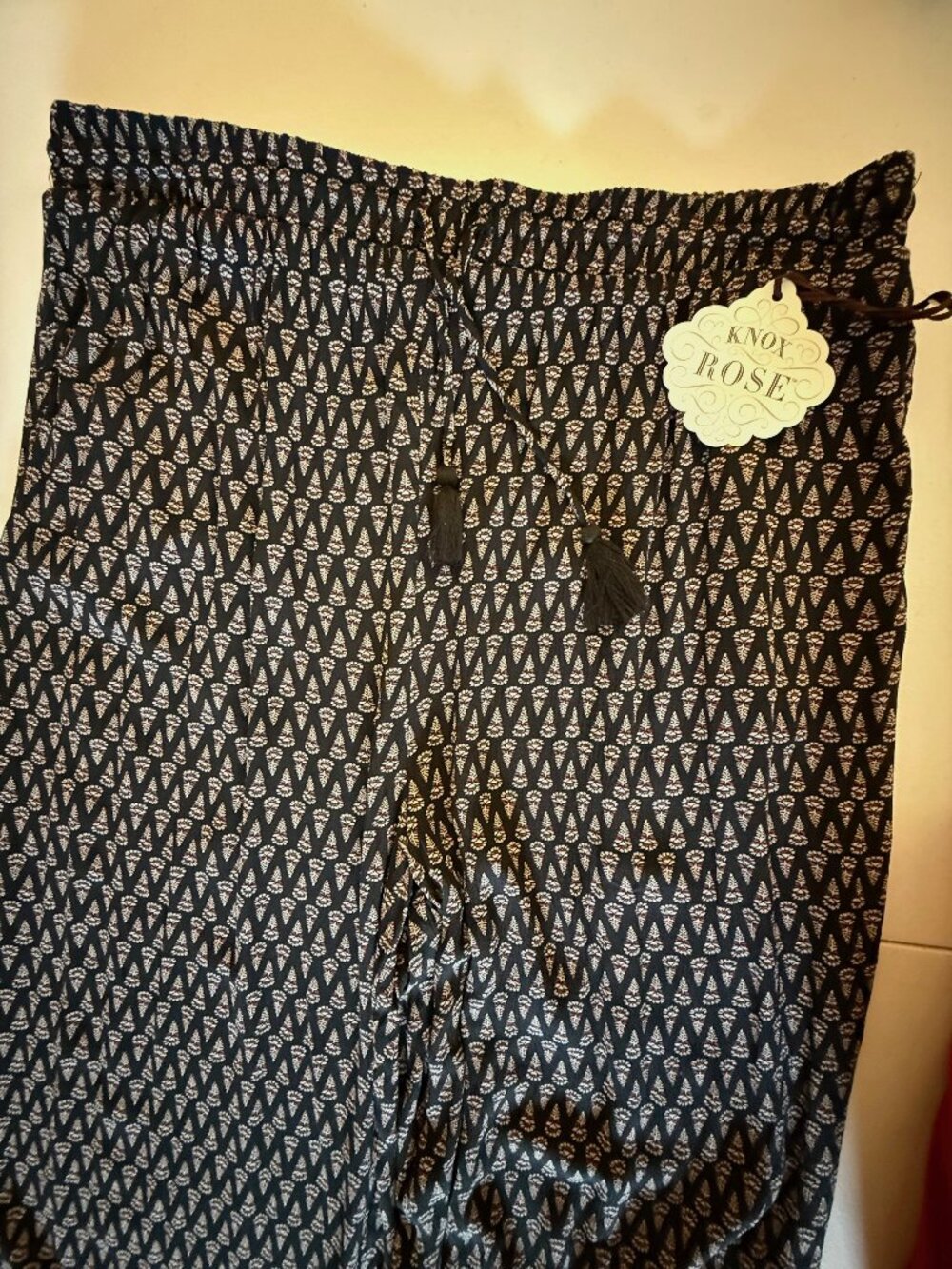 NEW! Knox Rose, Multi Pattern Pants, XXL